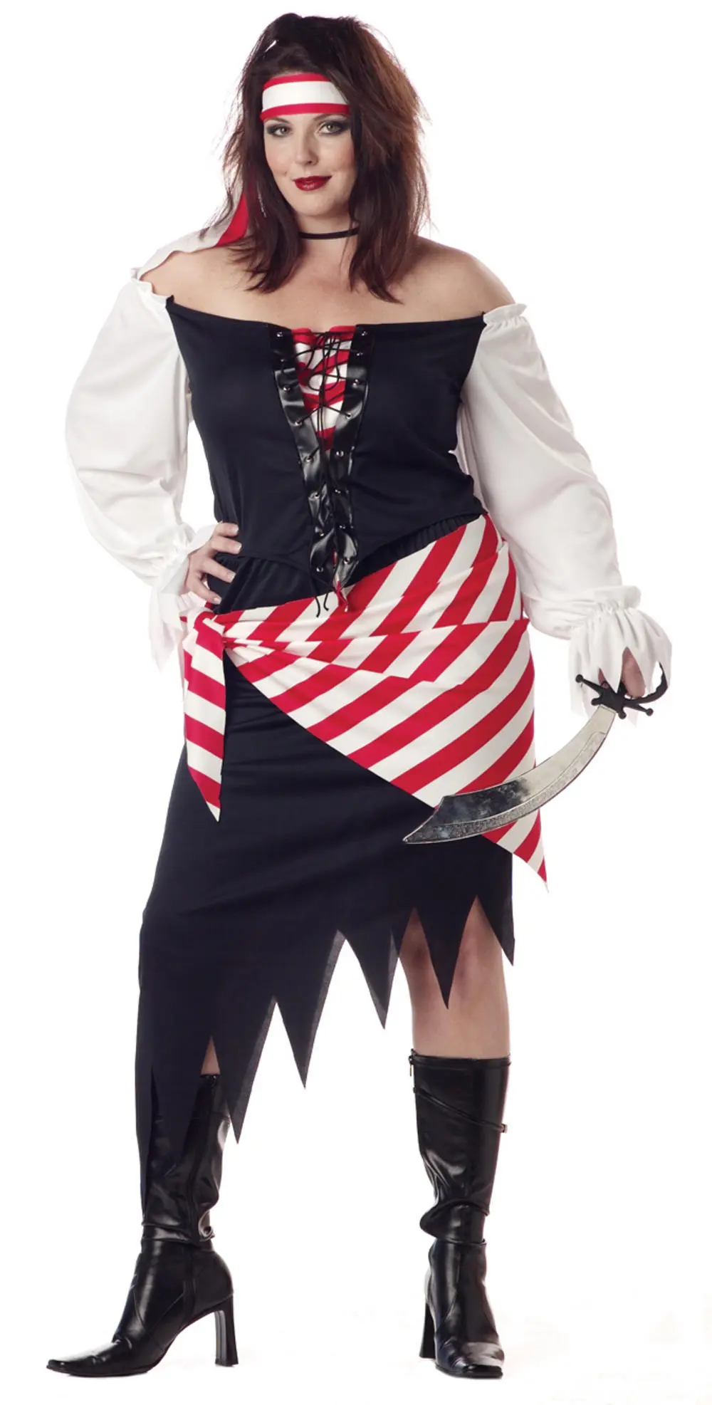 Plus Size Ruby The Pirate Beauty Costume 3 Plus Size Ruby The Pirate Beauty Costume