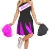 Cheerleader Fancy Dress Costume