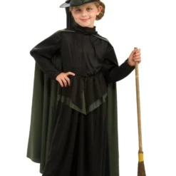 Girls Wicked Witch Halloween Costume.