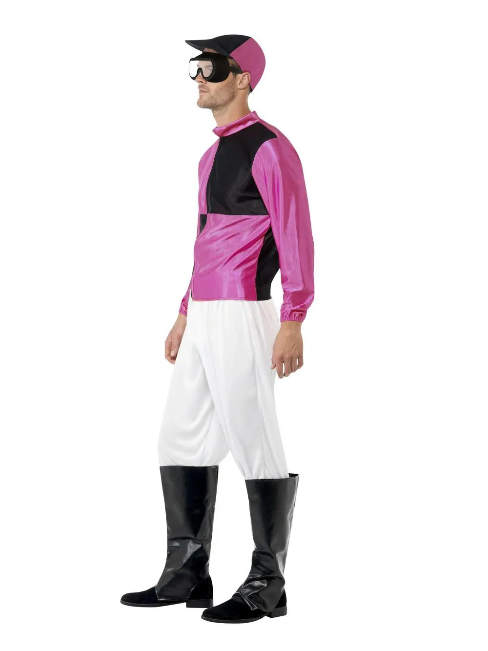 Pink And Black Jockey Costume 5 Pink And Black Jockey Costume - Image 3