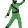Green Ninja Assassin Boys Costume -Hot Sale Cosyumes Store lrgscale21077