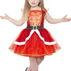 Little Santa Girls Costume