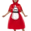 Deluxe Red Riding Hood Girls Fancy Dress