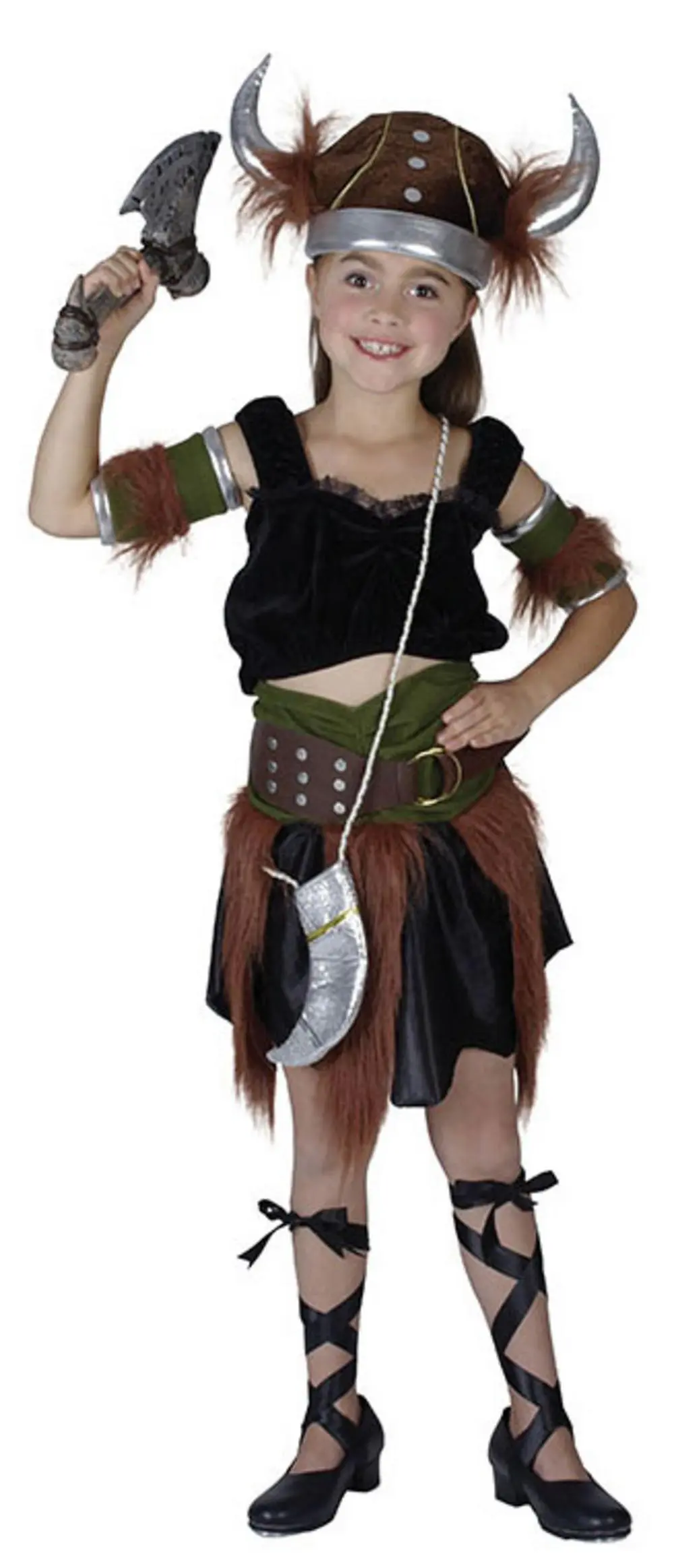 Viking Warrior Girl Costume 3 Viking Warrior Girl Costume