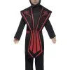 Ninja Black & Red Childs Costume 1 Ninja Black & Red Childs Costume -Hot Sale Cosyumes Store lrgscale25081