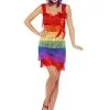 Rainbow Flapper Costume -Hot Sale Cosyumes Store lrgscale27559