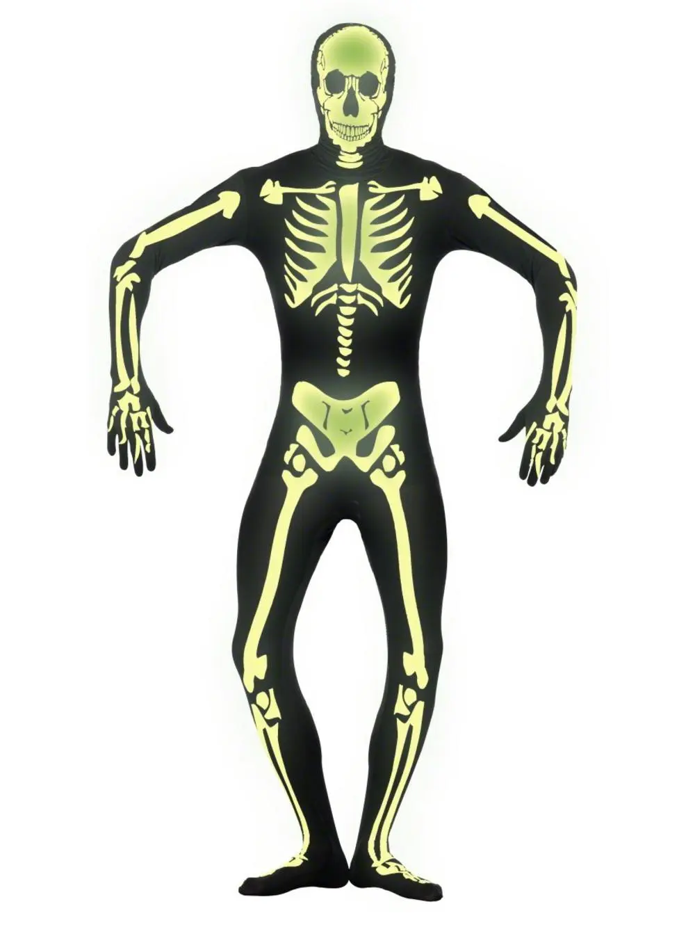 Glow In The Dark Skeleton Second Skin Suit 3 Glow In The Dark Skeleton Second Skin Suit