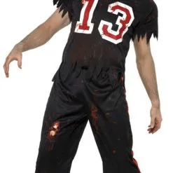 Zombie American Footballer Halloween Costume