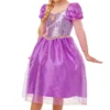 Glitter And Sparkle Rapunzel Girls Costume -Hot Sale Cosyumes Store lrgscale300165