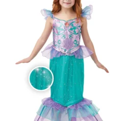 Glitter And Sparkle Ariel Girls Costume