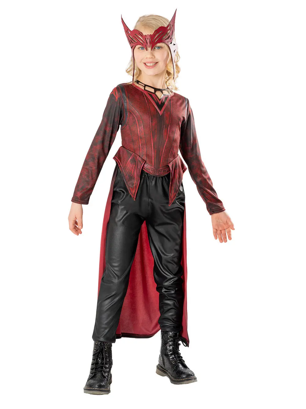 Licensed Scarlet Witch Girls Marvel Costume 3 Licensed Scarlet Witch Girls Marvel Costume