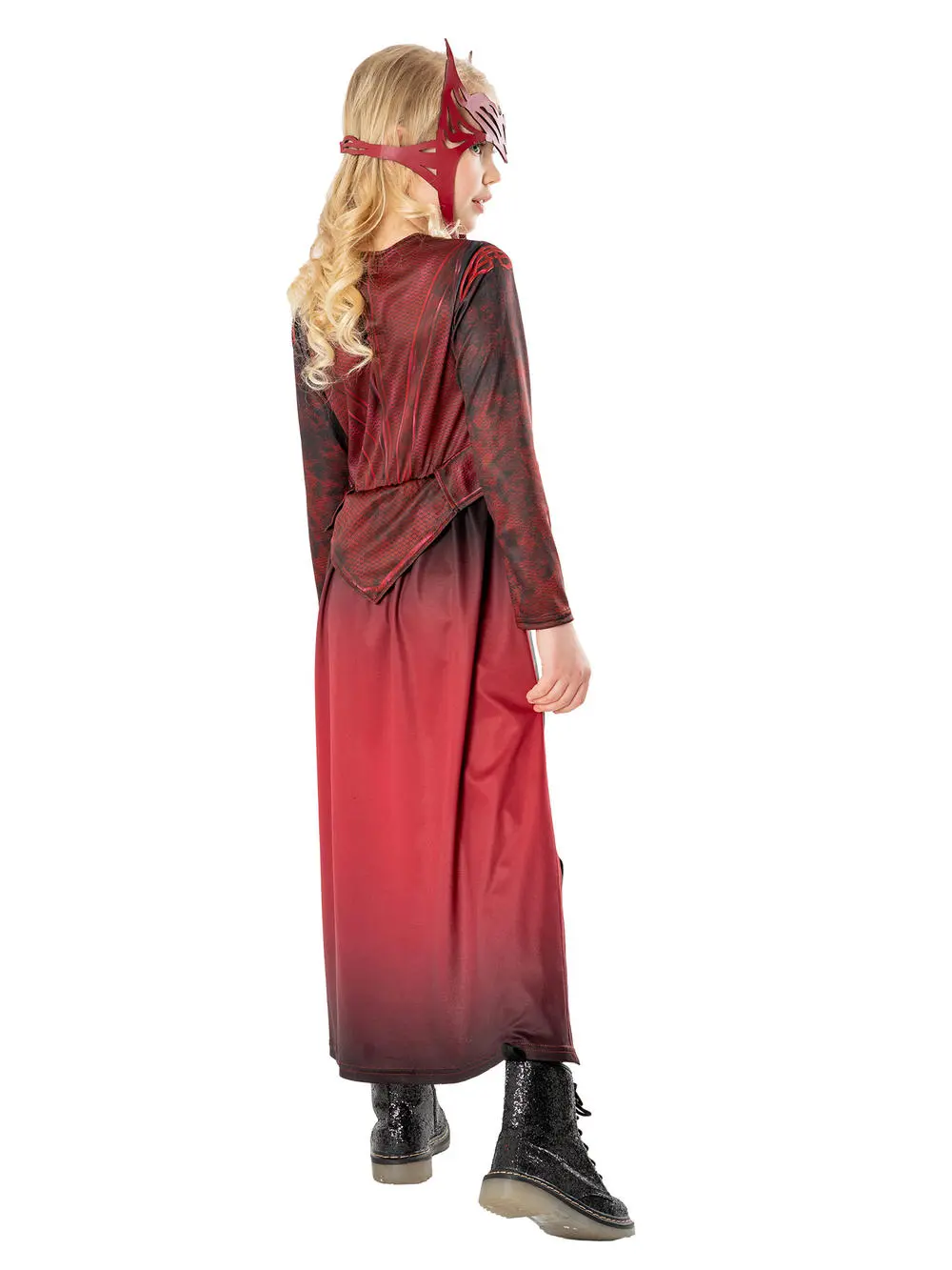 Licensed Scarlet Witch Girls Marvel Costume 4 Licensed Scarlet Witch Girls Marvel Costume - Image 2