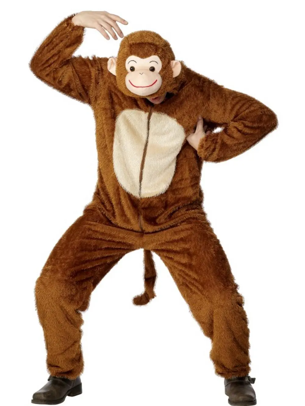Adults Monkey Fancy Dress Costume 3 Adults Monkey Fancy Dress Costume