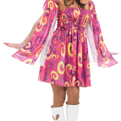 60s Swirl Dress Costume