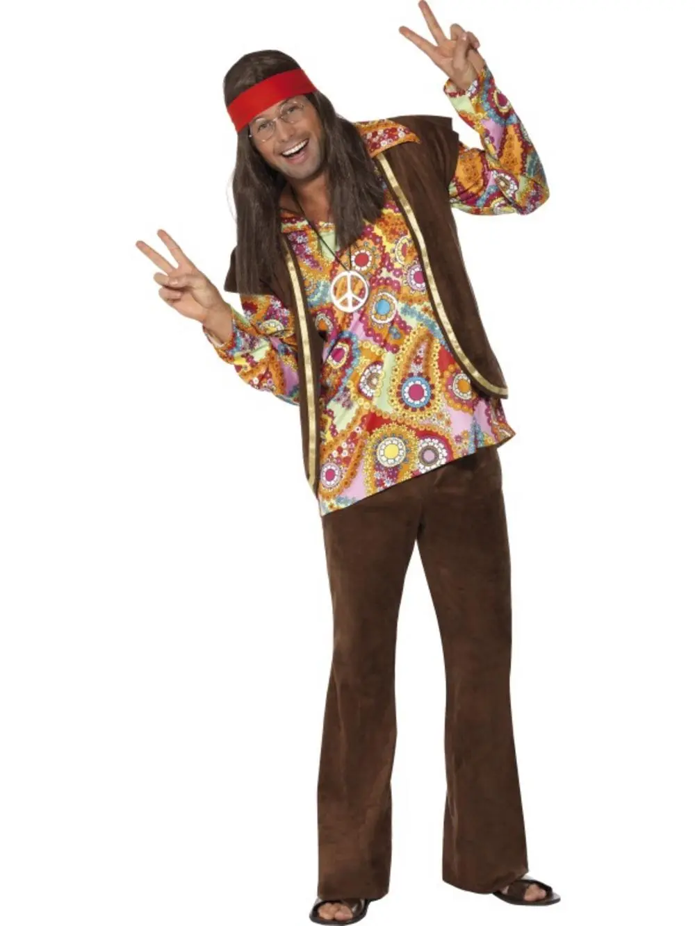 Psychedelic 60s Hippie Costume 3 Psychedelic 60s Hippie Costume