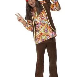 Psychedelic 60s Hippie Costume 7 Psychedelic 60s Hippie Costume -Hot Sale Cosyumes Store lrgscale34064