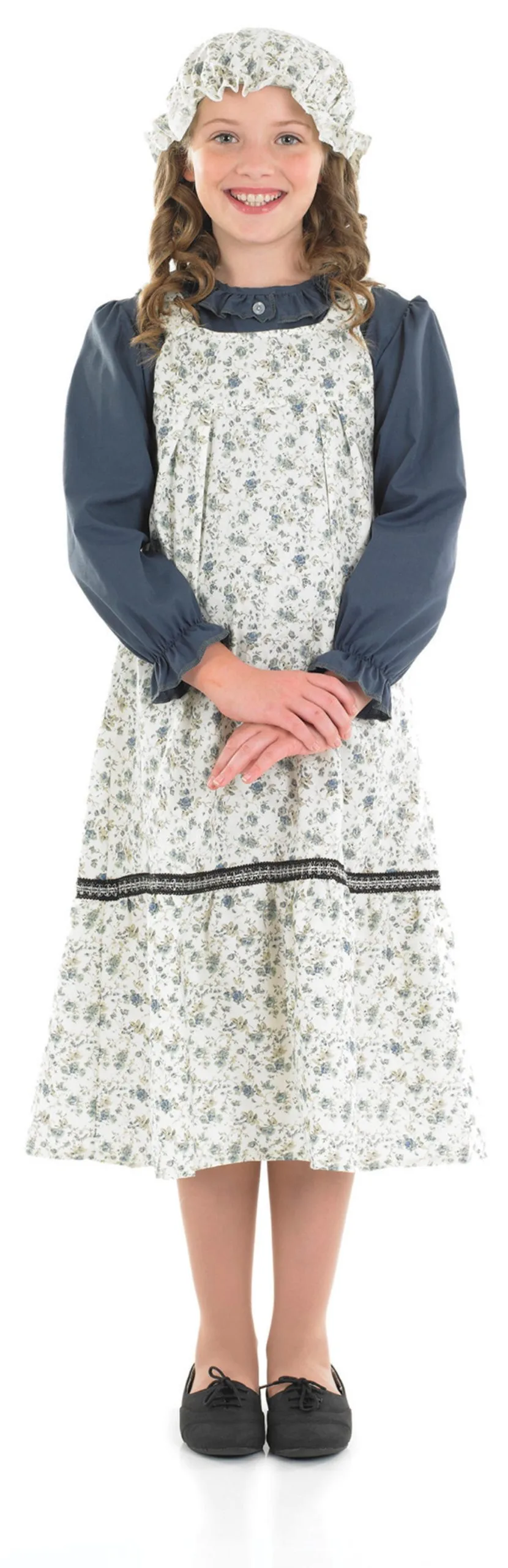 Girls Victorian School Girl Costume 3 Girls Victorian School Girl Costume