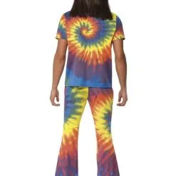 60s Tie Dye Top And Flared Trousers 7 60s Tie Dye Top And Flared Trousers -Hot Sale Cosyumes Store lrgscale35431 b