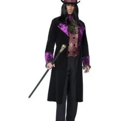 Gothic Count Vampire Halloween Costume