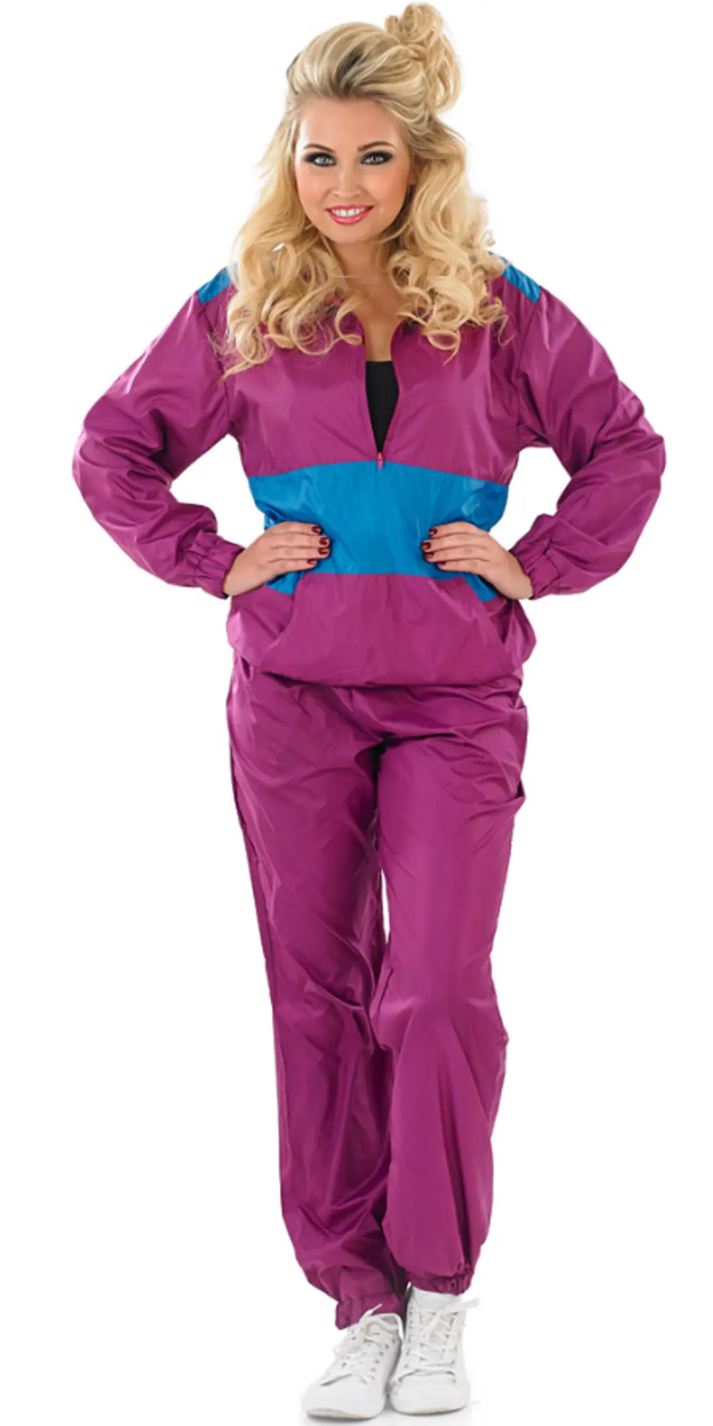 Ladies Shell Suit Fancy Dress Costume 4 Ladies Shell Suit Fancy Dress Costume - Image 2