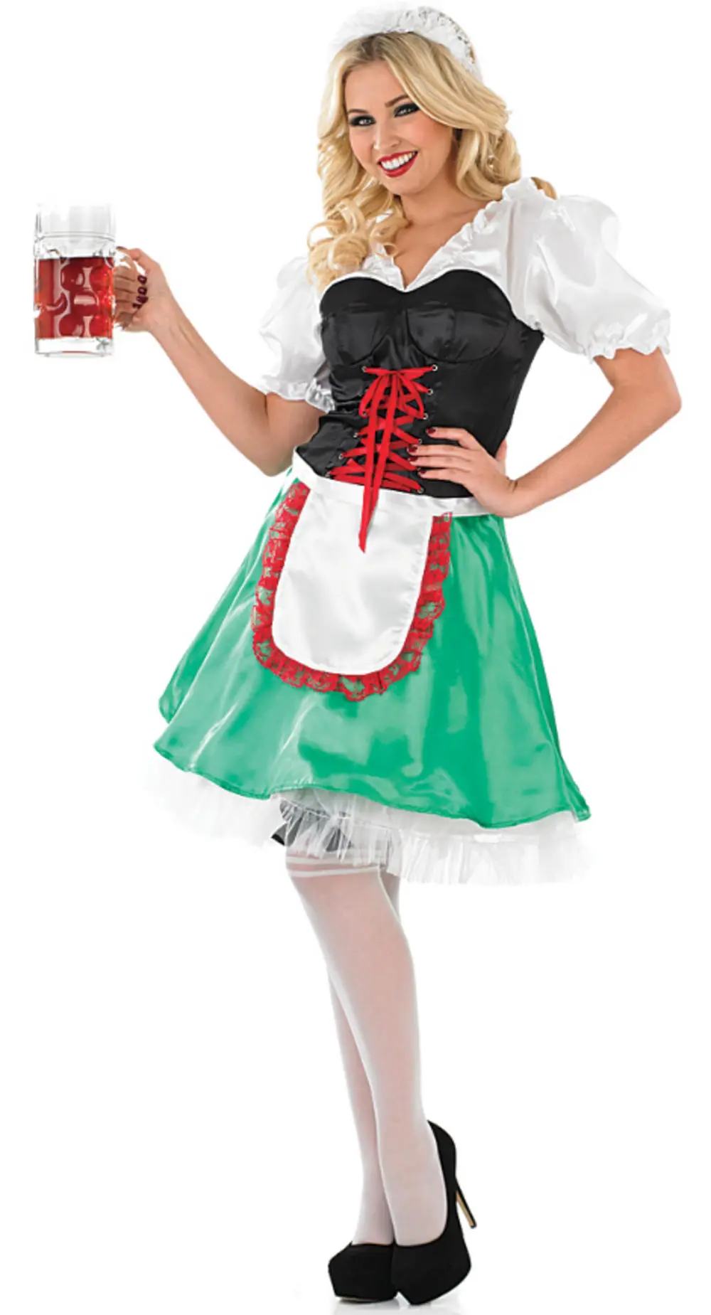 Ladies Sexy Bavarian Girl Fancy Dress Costume 3 Ladies Sexy Bavarian Girl Fancy Dress Costume
