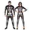 Skeleton Jumpsuit Adults Costume