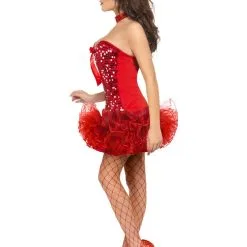 Red Devil Ladies Costume -Hot Sale Cosyumes Store lrgscale38872 S