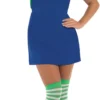 Sexy Green Plumbers Mate Ladies Costume -Hot Sale Cosyumes Store lrgscale3957