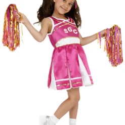 Cheerleader Womens Fancy Dress