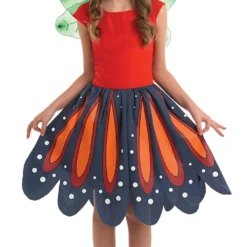 Red Woodland Fairy Costume