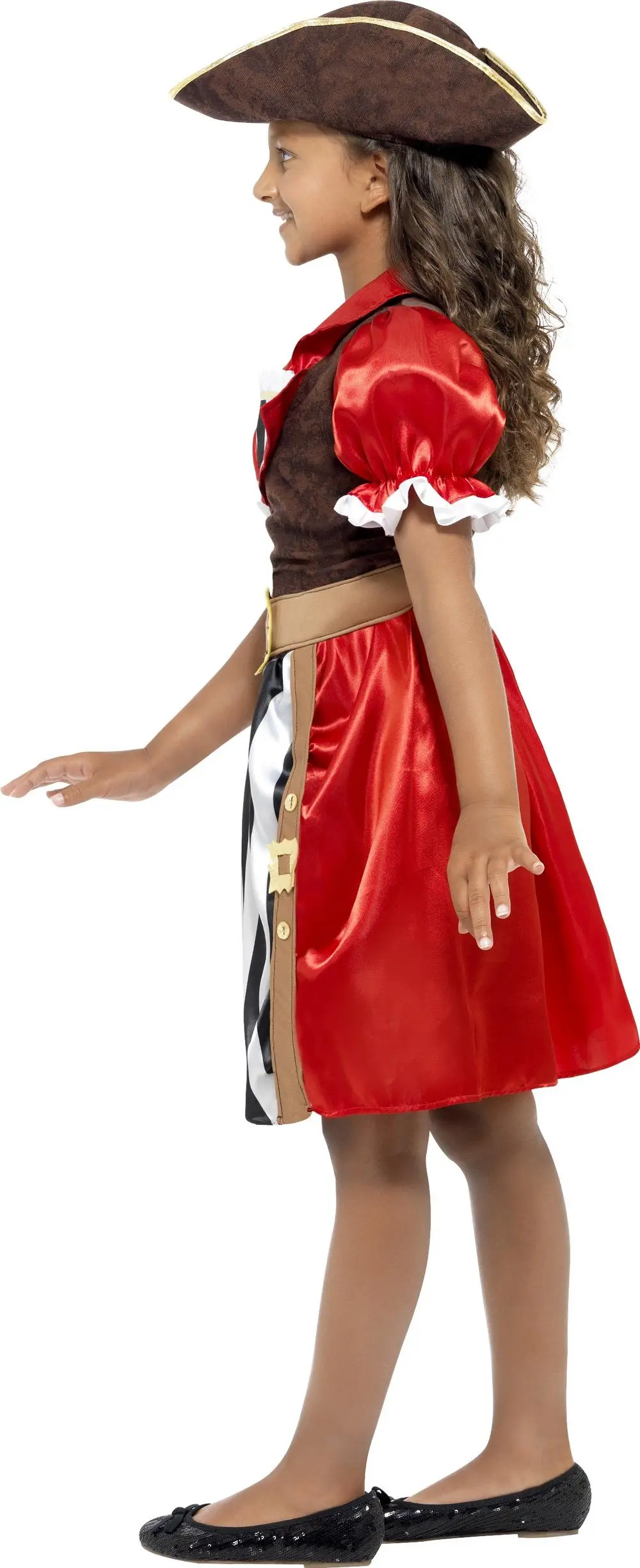 Girls Pirate Captain Costume 5 Girls Pirate Captain Costume - Image 3