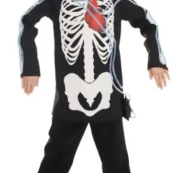 Light Up Skeleton Boys Costume
