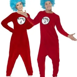 Thing 1 Or Thing 2 Adults Costume