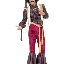 70s Psychedelic Rocker Mens Costume