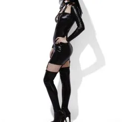 Fever Role-Play Nun Wet Look Ladies Costume -Hot Sale Cosyumes Store lrgscale43500 S A1