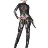 Sugar Skull Cat Ladies Costume -Hot Sale Cosyumes Store lrgscale43735