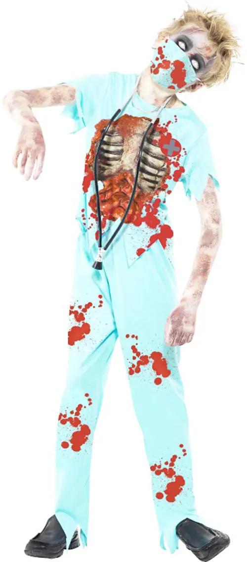 Zombie Surgeon Costume 3 Zombie Surgeon Costume