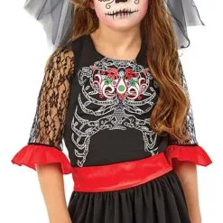 Day Of The Dead Girl Costume -Hot Sale Cosyumes Store lrgscale4405 1