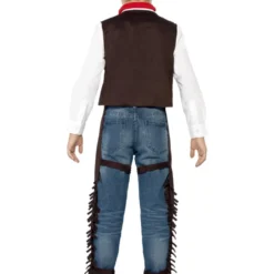 Kids Deluxe Cowboy Costume -Hot Sale Cosyumes Store lrgscale44064 B