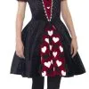 Deluxe Dark Red Queen Ladies Costume -Hot Sale Cosyumes Store lrgscale44335