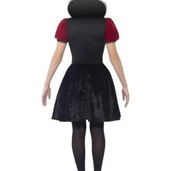 Deluxe Dark Red Queen Ladies Costume -Hot Sale Cosyumes Store lrgscale44335 B
