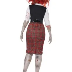 Curves Zombie School Girl Ladies Costume -Hot Sale Cosyumes Store lrgscale44350 B