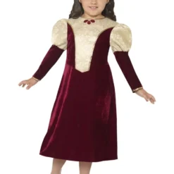 Tudor Damsel Princess Girls Costume
