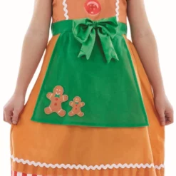 Little Miss Gingerbread Girls Costume