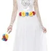 Day Of The Dead Skeleton Bride Ladies Fancy Dress 2 Day Of The Dead Skeleton Bride Ladies Fancy Dress -Hot Sale Cosyumes Store lrgscale44657