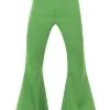 Green Flared Trousers Mens -Hot Sale Cosyumes Store lrgscale44905