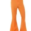 Orange Flared Trousers Mens -Hot Sale Cosyumes Store lrgscale44906