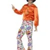 60s Groovy Flared Trousers Mens -Hot Sale Cosyumes Store lrgscale44907