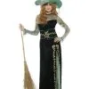 Deluxe Emerald Witch Fancy Dress -Hot Sale Cosyumes Store lrgscale45111