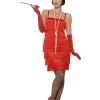 Red Flapper Costume -Hot Sale Cosyumes Store lrgscale45499